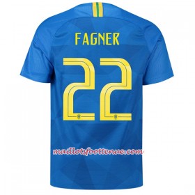 Maillot/Tenue Brésil Fagner 22 Exterieur Coupe du monde 2018